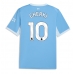 Manchester City Rayan Cherki #10 Hemma matchtröja 2026-27 Kortärmad Billigt Manchester City Rayan Cherki #10 Hemma matchtröja 2026-27 Kortärmad Billigt